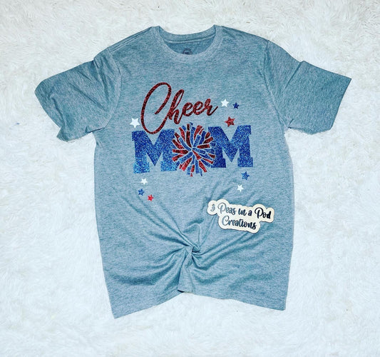 Cheer Mom-front and back