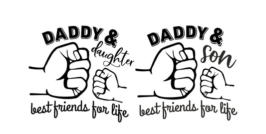 Daddy & Daughter/Son Set-customizable
