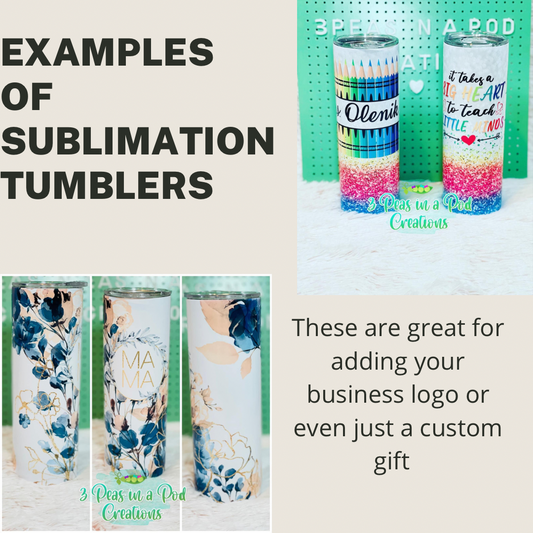 Custom Sublimation Tumblers
