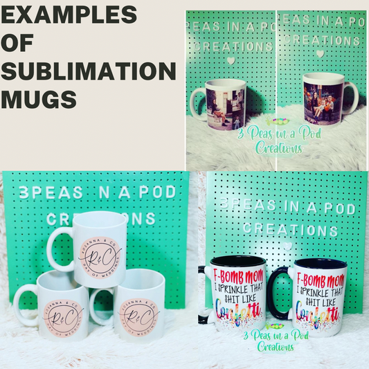 Custom Sublimation Coffee Mugs