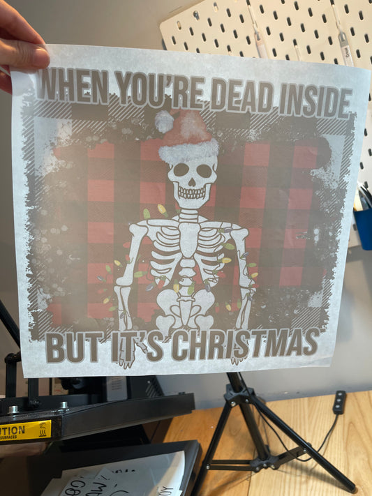 When you're dead inside but it's Christmas