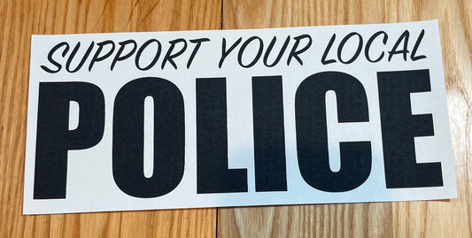 Support our local police