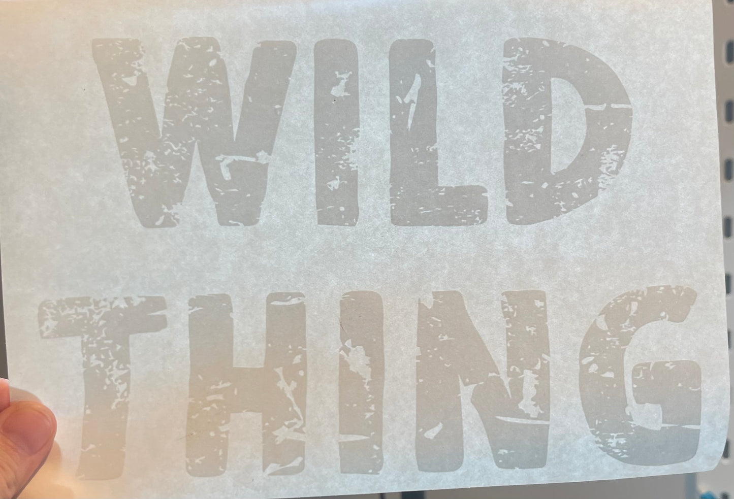 Wild Thing