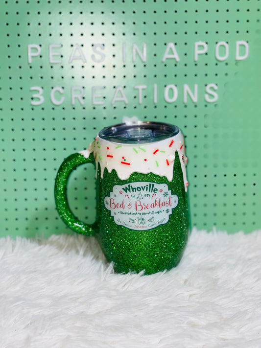 Green Hot Chocolate Drip Mug