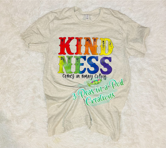 KINDness...unisex medium (colorful)